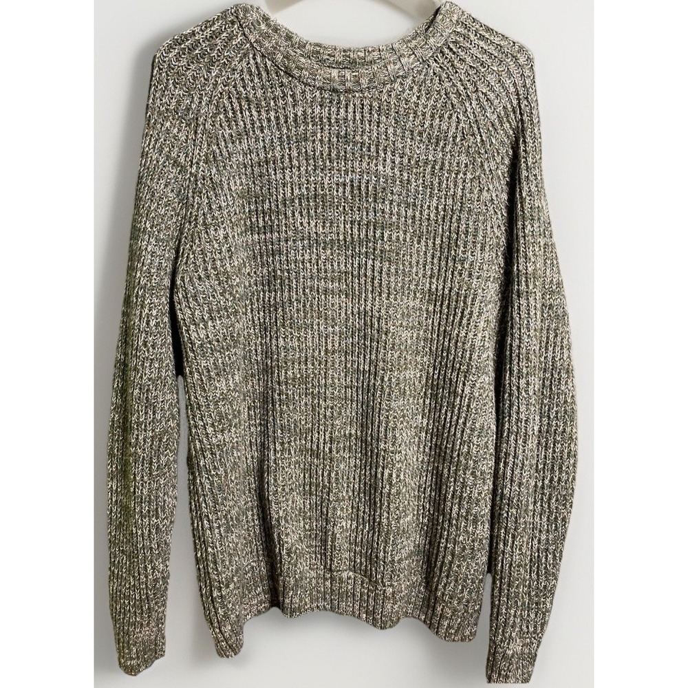 VTG‎ Old Navy Brown Chunky Knit Pullover Sweater Womens XL Warm Heavyweight